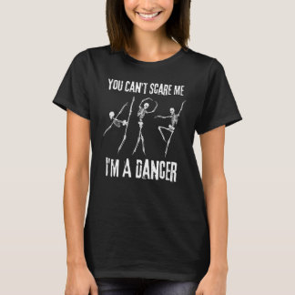 Niedliches Halloween Outfit für den Tänzer Skeleto T-Shirt