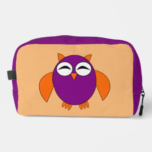 Niedliches Halloween-Owl Gemustert Waschbeutel