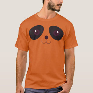 Niedliches Halloween Panda Bärengefecht Kostüm Kaw T-Shirt