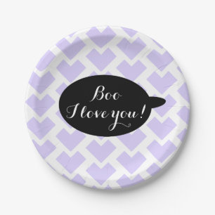 Niedliches Halloween-Party Pappteller