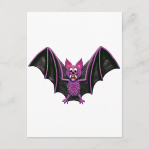 Niedliches Halloween-Party Postkarte