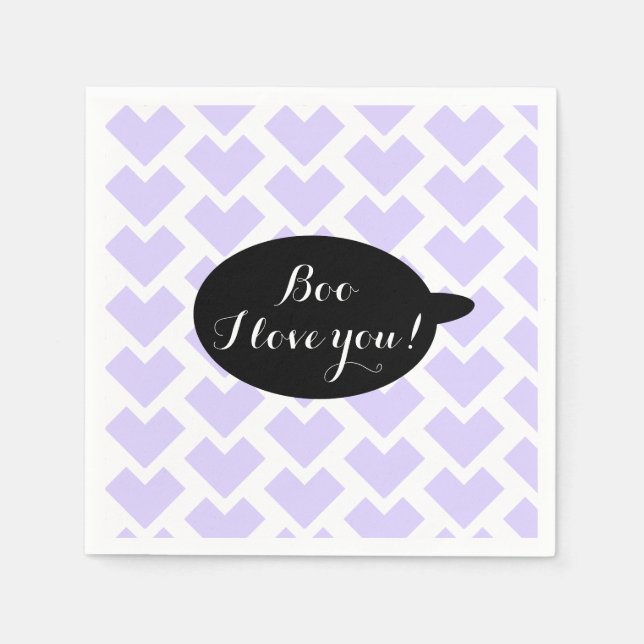 Niedliches Halloween-Party Serviette (Vorderseite)