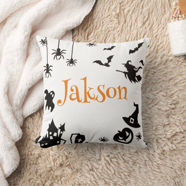 Niedliches Halloween Personalisierte Kissen - Cust (Decke)