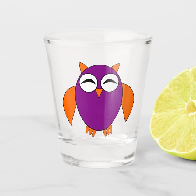 Niedliches Halloween Schnapsglas (Vorderseite)