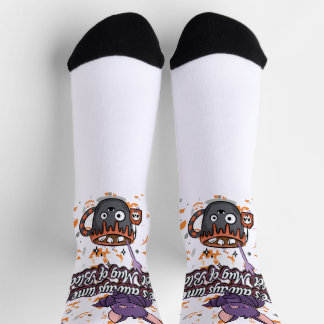 Niedliches Halloween! 👻 Socken