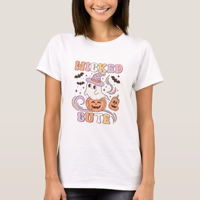 Niedliches Halloween T-Shirt (Vorderseite)