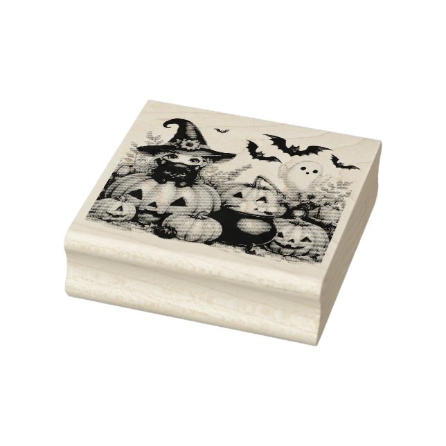 Niedliches Halloween-Thema Gummistempel (Stempel)