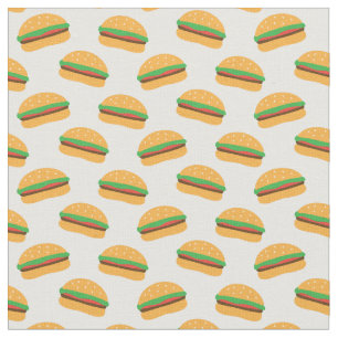Niedliches Hamburger Muster Stoff