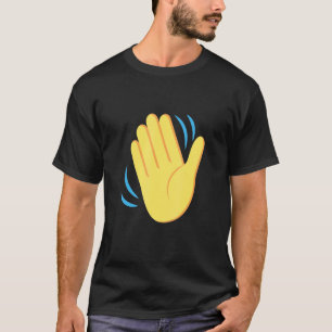 Niedliches Handzeichen Guten Tag Auf Wiedersehen! T-Shirt