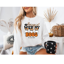 Niedliches Hangin" mit meinem Boos Halloween Sweatshirt
