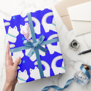 Niedliches Hanukkah-Geschenkpapier Geschenkpapier
