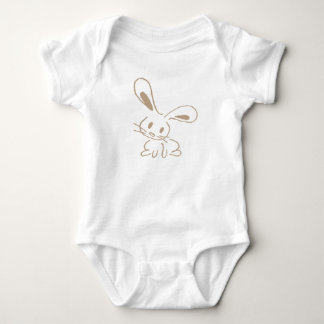 Niedliches Häschen Baby Strampler