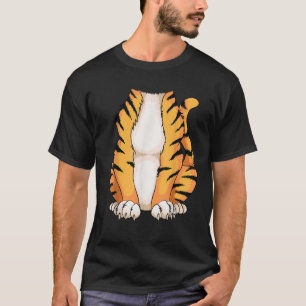 Niedliches Headless Tiger Costume Halloween Funny  T-Shirt