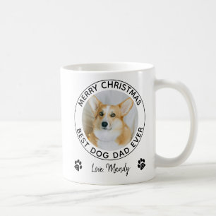 Niedliches Heimtier Foto Hund Vater Kaffeetasse