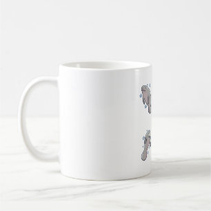 Niedliches Herrenhaus � Süße Tier Kunst, Dichtung  Kaffeetasse