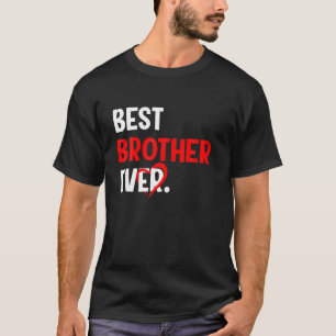 Niedliches Herz Bester Bruder je Valentinstag Vate T-Shirt