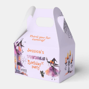Niedliches Hexenspoktacular GeburtstagsHalloween-P Geschenkschachtel