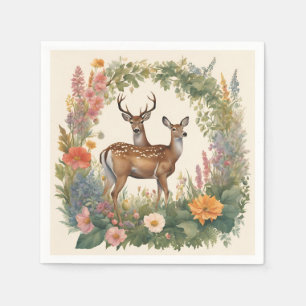 Niedliches Hirsch Serviette