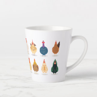 Niedliches Huhn Milchtasse