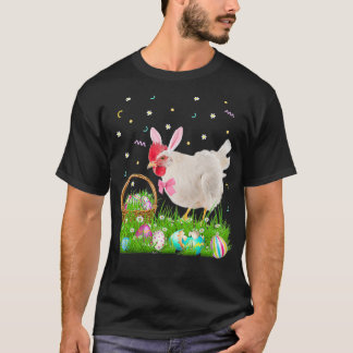 Niedliches Hühnchen Ostertag Bunny Egg Osterkostüm T-Shirt