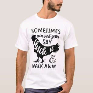 Niedliches Hühnerfleisch Lover F Off Roster Farm B T-Shirt