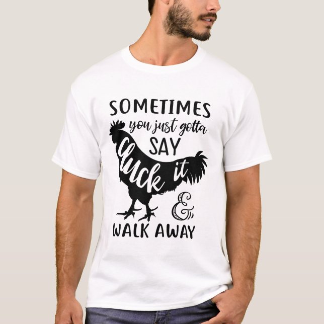 Niedliches Hühnerfleisch Lover F Off Roster Farm B T-Shirt (Vorderseite)