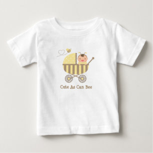 Niedliches Hummelbaby in Stroll Pun Baby T-shirt