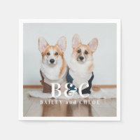 Niedliches Hunde-Foto mit Name