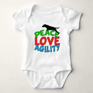 Niedliches Hundebüt-Agility Baby Strampler