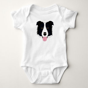 Niedliches Hundedesign. Babykarosserieanzug Baby Strampler