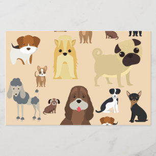 niedliches Hundedesign für Hundefreunde - Beige Rü Flyer