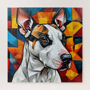 Niedliches Hundeportrait Puzzle