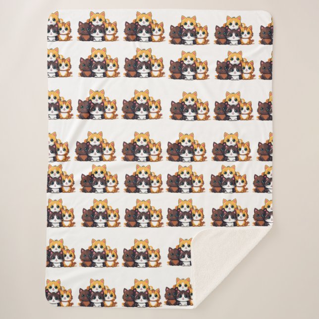 Niedliches Hundeschema Sherpadecke (Vorderseite)