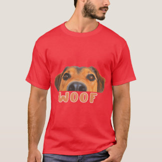 Niedliches Hundeschenkgeschenk für Hundefreunde Re T-Shirt