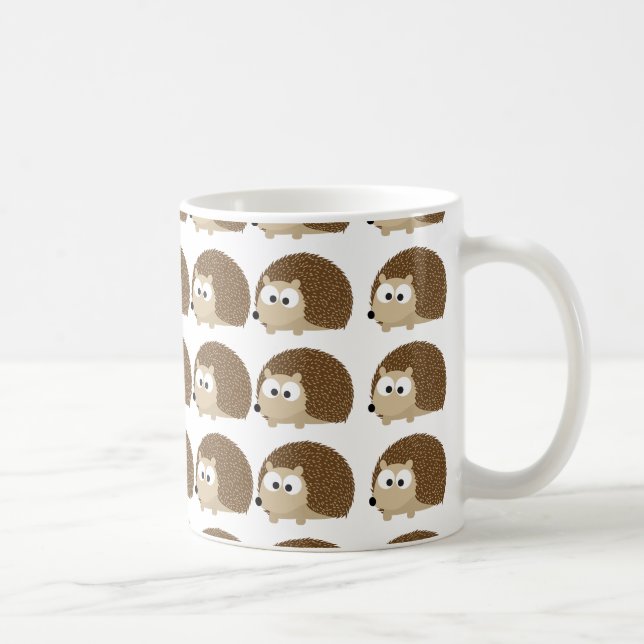 Niedliches Igel Kaffeetasse (Rechts)