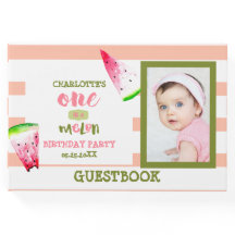 Niedliches in einem Melon Happy 1. Geburtstag Wass