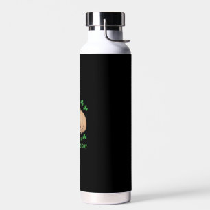 Niedliches Irish Capybara Leprechaun Happy St.Patr Trinkflasche