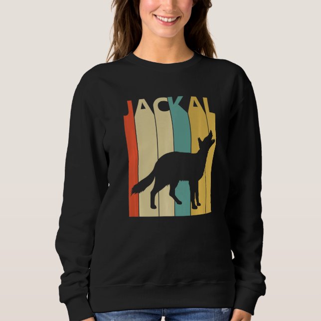 Niedliches Jackal Sweatshirt (Vorderseite)