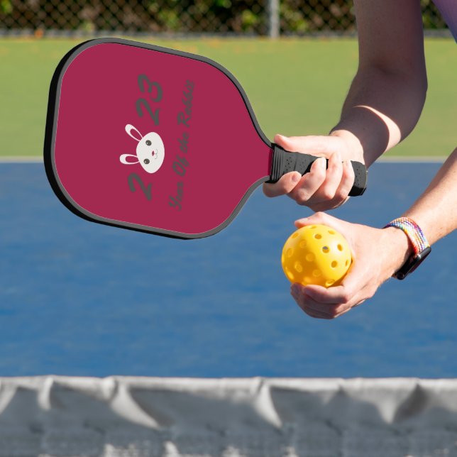 Niedliches Jahr 2023 Kaninchen Pickleball Schläger (InSitu)