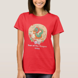 Niedliches Jahr des Dragon-T-Shirts für 2024 T-Shirt