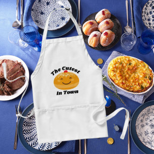Niedliches jüdisches Geschenk für Hanukkah Schürze
