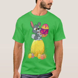 Niedliches Kaninchen Bunny Lover Ostertag Ostereie T-Shirt
