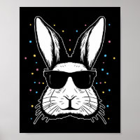 Niedliches Kaninchen-Hasen-Gesicht-Tie-Dye-Gles-Mä