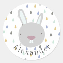 Niedliches Kaninchen mit benutzerdefinierbarem Nam