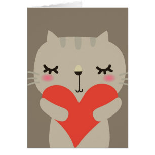 Niedliches Kaninchen mit Liebe