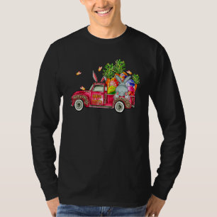 Niedliches Kaninchen mit sonnigen Ohren Ei Jagd LK T-Shirt