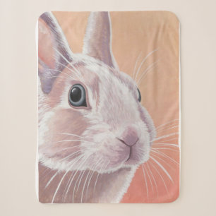 Niedliches Kaninchen Sherpadecke