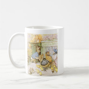 Niedliches Kaninchen und Geflügel Kaffeetasse