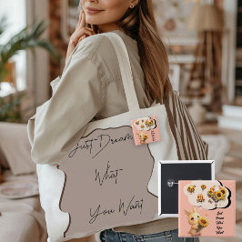 Niedliches Kaninchen und Sonnenblumen Button