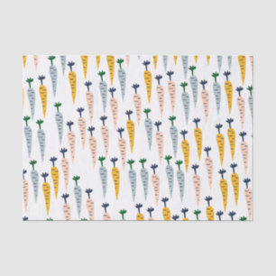 Niedliches Karottenpapier Seidenpapier